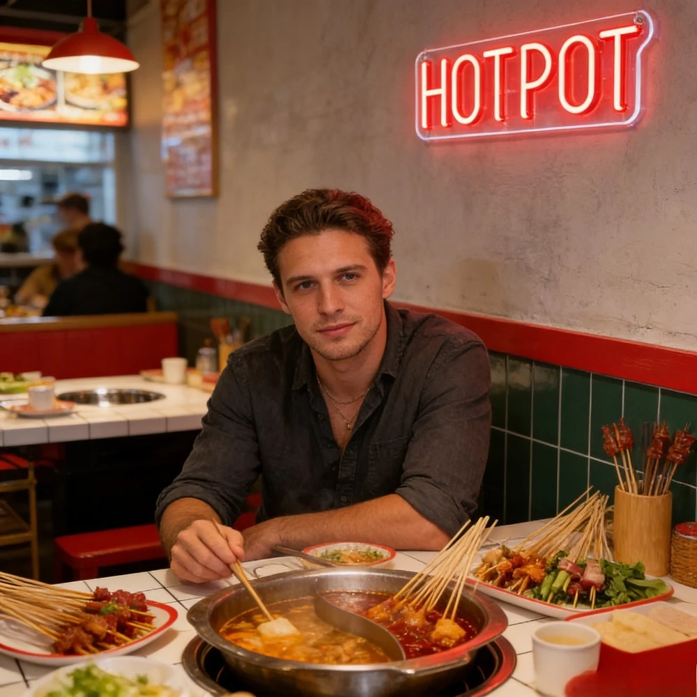 HOTPOT LED Neon Sign for Restaurant Bar Home Party Decor Creates Warm Cozy Gathering Atmosphere Unique Gift Wall Art Lighting