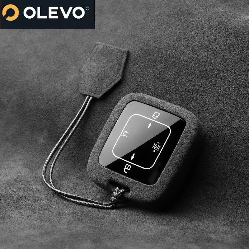 For Zeekr 001 007 7X X 009 ABS suede High end specialized card key holder box Car remote control protective case