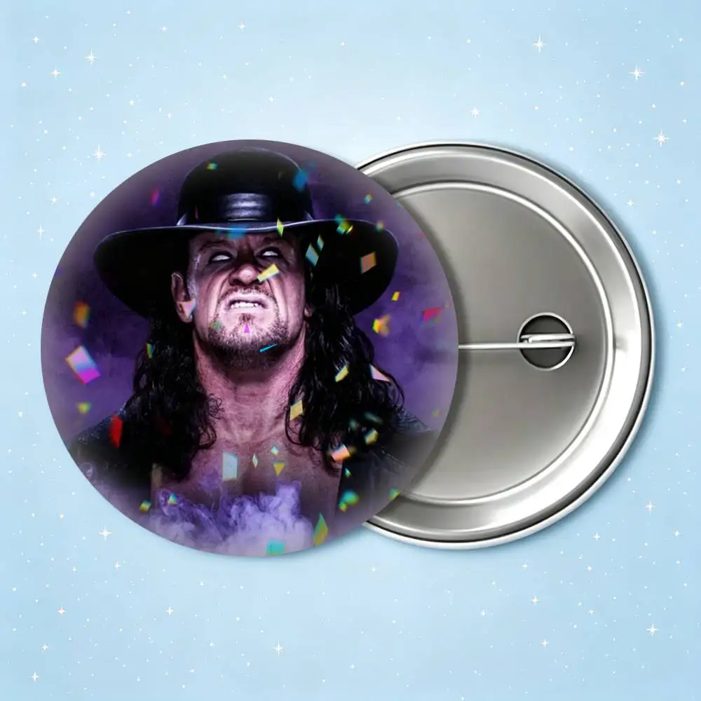 Superstar The U-Undertaker 25mm 32mm 44mm 58mm 75mm Brooches Badges Pins for Accessories Gift