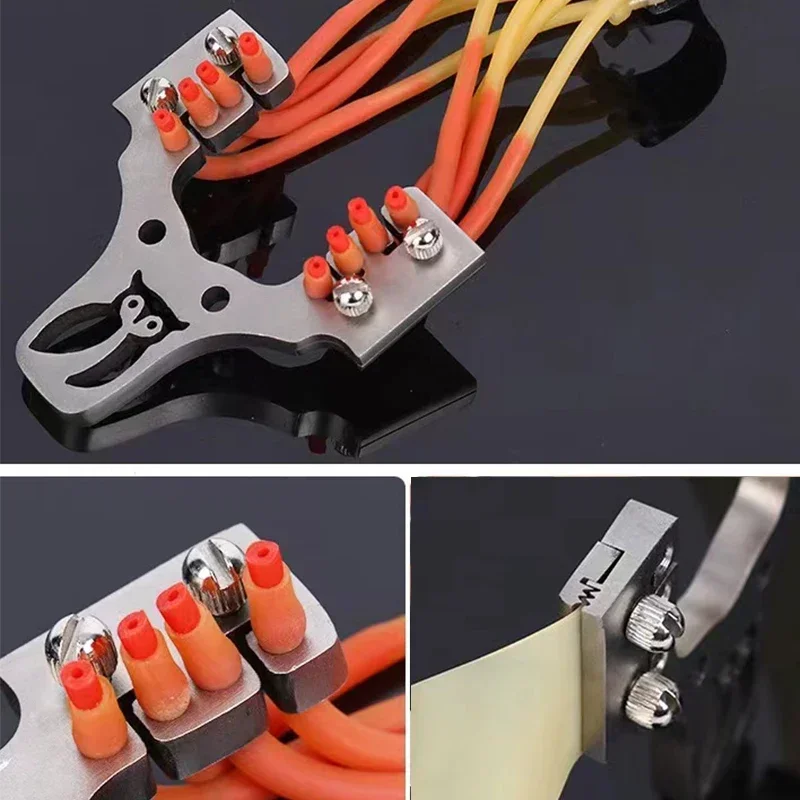 17 Styles of Long Rod Slingsshot Head Stainless Steel Multifunctional Slingshot Head Outdoor Hunting and Shooting Accessories view 3