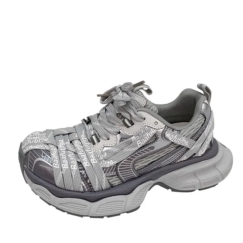 

Зимние женские кроссовки, новинка 2023 года, черные повседневные вулканизированные туфли для папы, женские кроссовки на высокой платформе, белые женские кроссовки на шнуровке