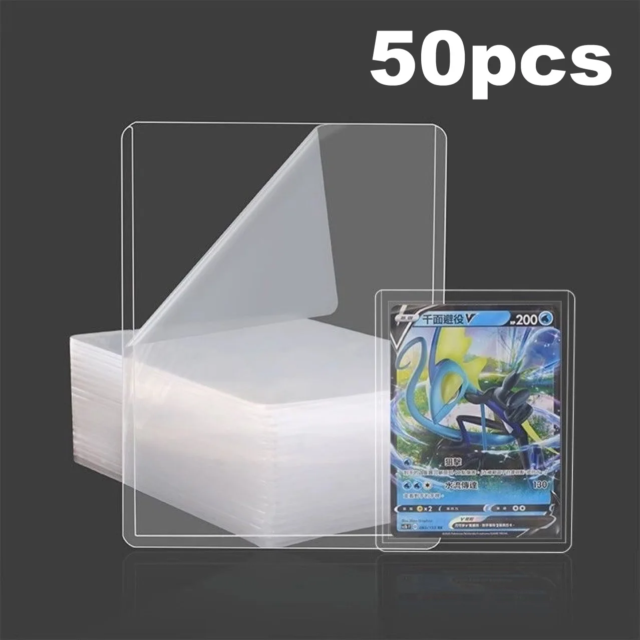 25-100 stuks 3 "x 4" harde kaarthoes helder anti-krasbeschermer voor Pokemon Game Baseball sportkaart handel beschermen toploaders