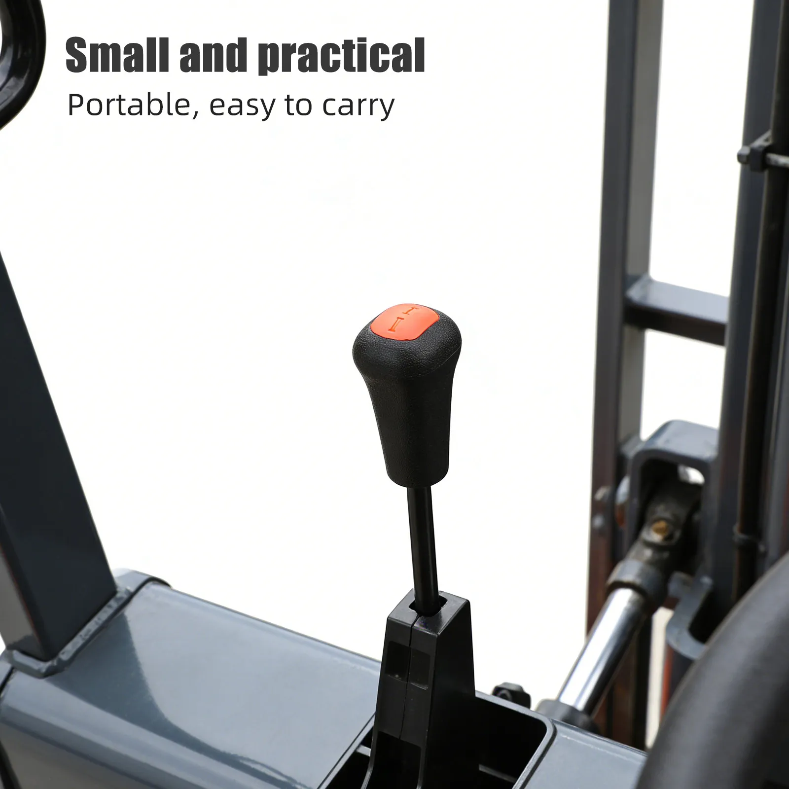 2Pcs Forklift Joystick Knob Replacement Ergonomic High-Visibility Grip for Smooth Precision Control Lever in