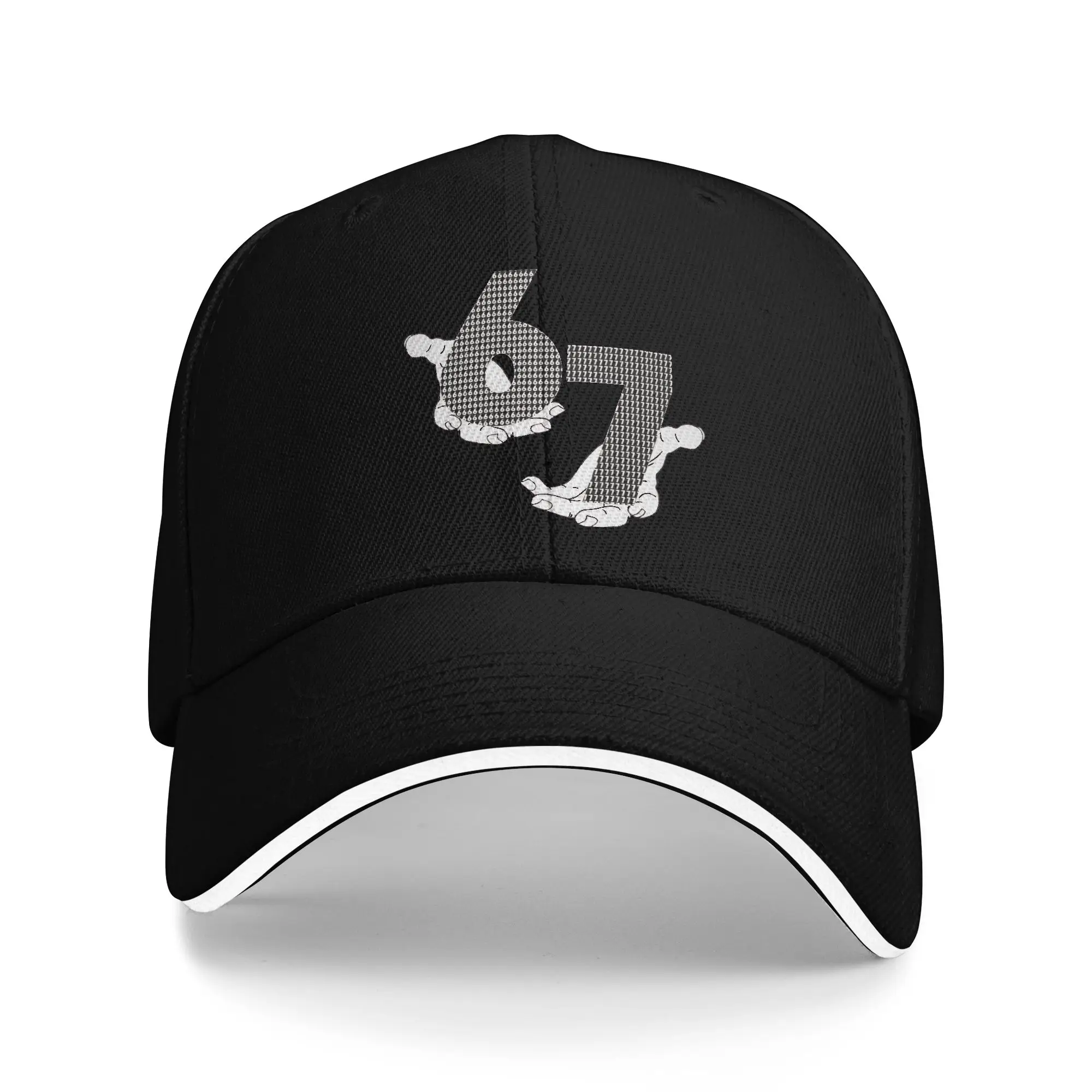 Gorra De Béisbol Con Meme Divertido De 67 Hands, Gorras De Hip Hop De Moda Urbana, Gorras De Béisbol De Tenis Y Skate Para Hombr