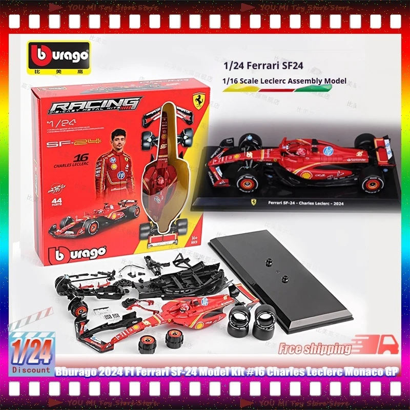 bburago-1-24-2024-f1-kit-de-modelo-ferrari-sf-24-16-charles-leclerc-monaco-gp-simulacion-aleacion-modelo-micro-fundido-adornos-de-juguete
