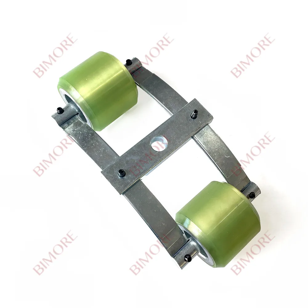 Escalator Pressure Chain Roller Group Handrail Support Roller Assembly 60*55 for mitsubishi escalator parts