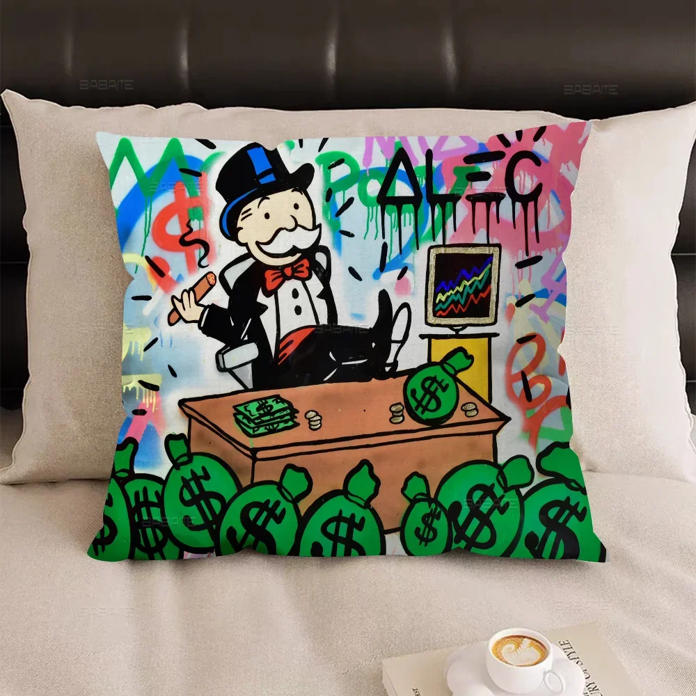 الدولار أليك احتكار غطاء الوسادة المخدة المفروشات أريكة رمي وسادة ديكور المنزل المخدة