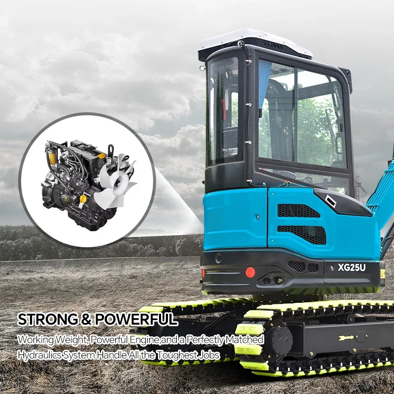 الولايات المتحدة الأمريكية المحلية التقاط 1.3 طن حفارة صغيرة حفار زاحف حفارة صغيرة الصانع الصيني EPA معتمد سعر المصنع