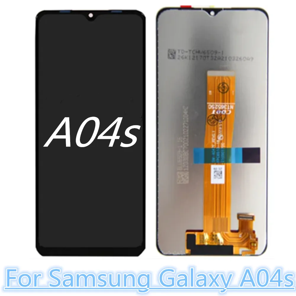لسامسونج غالاكسي A04 A04s A04e شاشة LCD تعمل باللمس محول الأرقام الجمعية لسامسونج A045F A047F A042F العرض