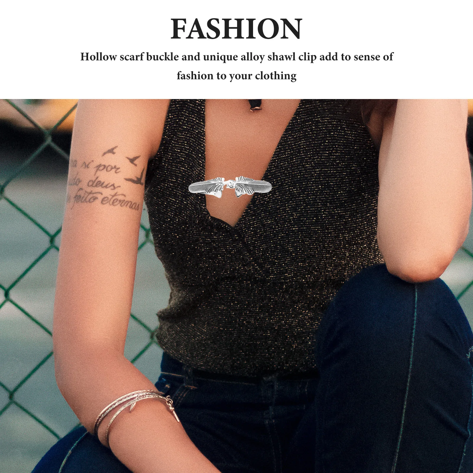 2 stücke Strickjacke Mantel Clips Vintage Pullover Schal Verschlüsse Metall Kleidung Zubehör Für Frauen Retro Cinch Clip Dekorative Schal