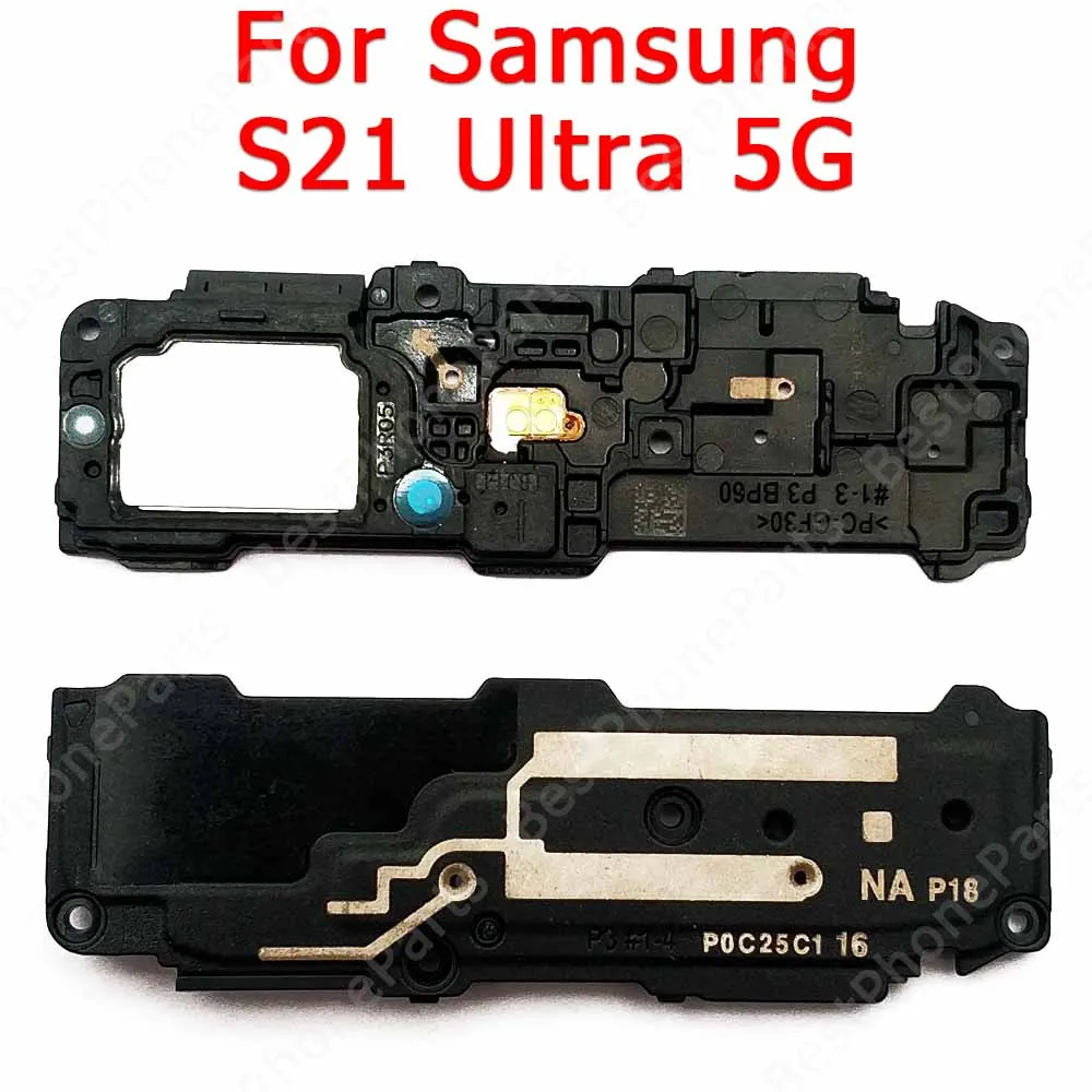 For Samsung Galaxy S20 Plus FE S21 S22 Ultra S10 Lite S10e Loudspeaker Sound Module Board Buzzer Ringer Loud Speaker