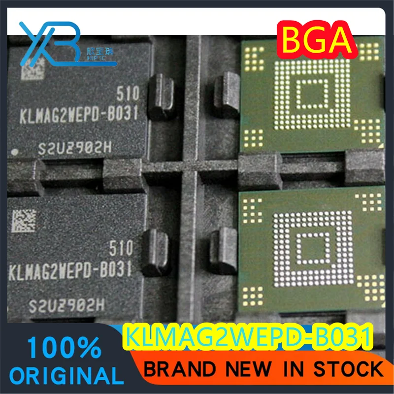 (1/20 pieces) KLMAG2WEPD-B031 BGA153 ball EMMC chip 5.0 16GB memory IC new original spot delivery fast