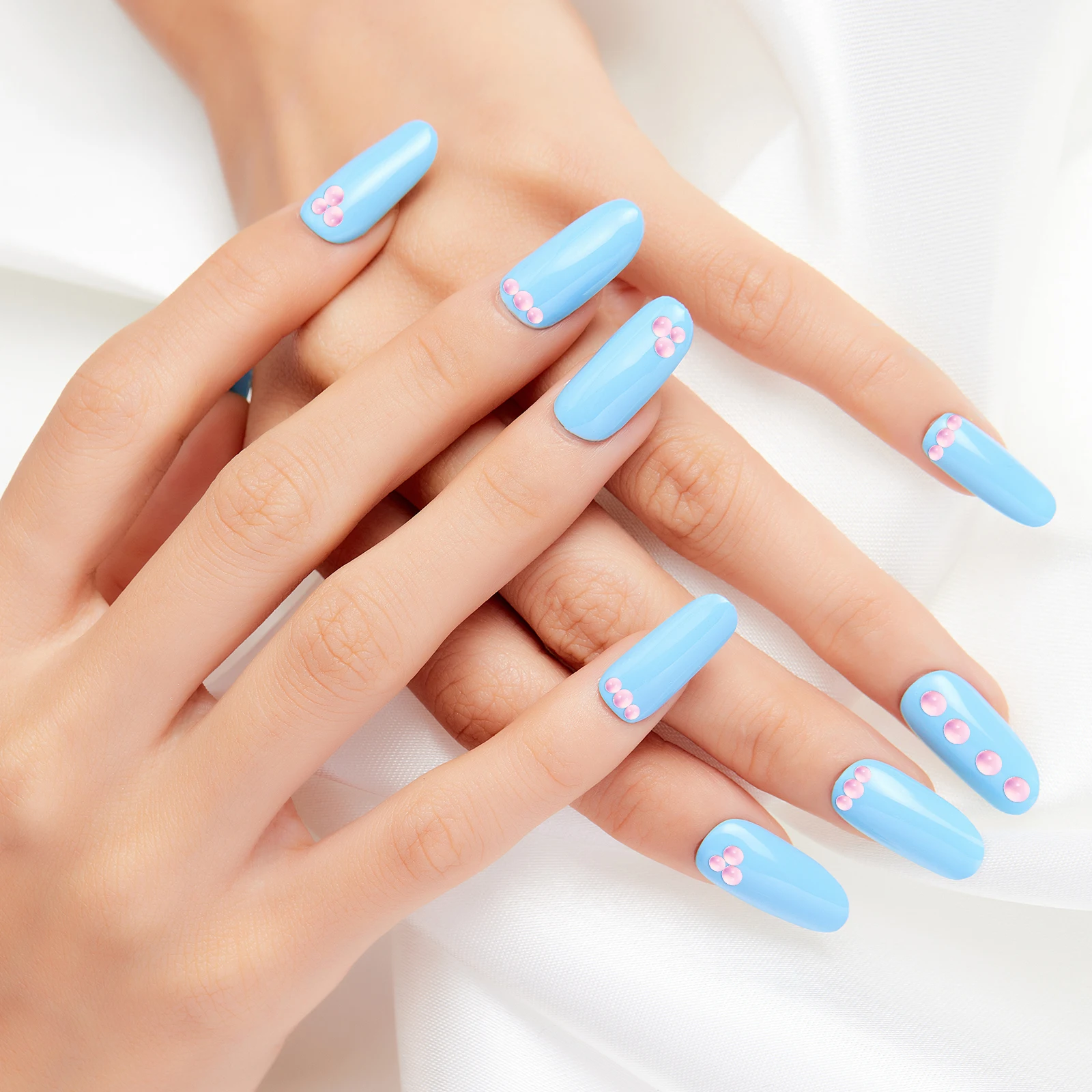 

Box Nail Art DIY Beads Delicate Decoration Professional Personal Use Creative Design Safe Healthy Women Ladies Manicure