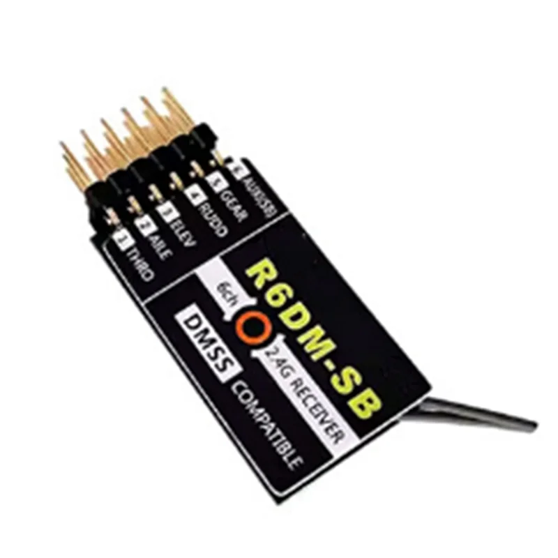 Receptor DMSS A73E-3X 2,4 Ghz R8DM-SB R6DM-SB R4DM-SB para JR XG6 XG7 XG8 X (R6DM)