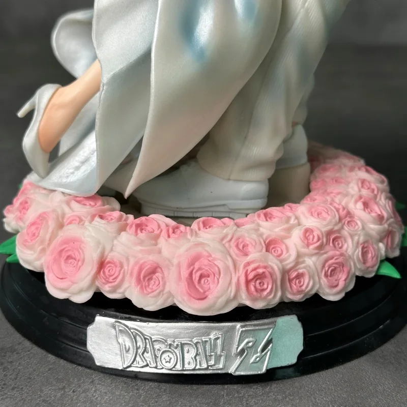 Dragon Ball Z Son Goku & Chichi Wedding Version 31cm Pvc Action Figure Collectible Model Toy Couple Statue Ornament Wedding Gift