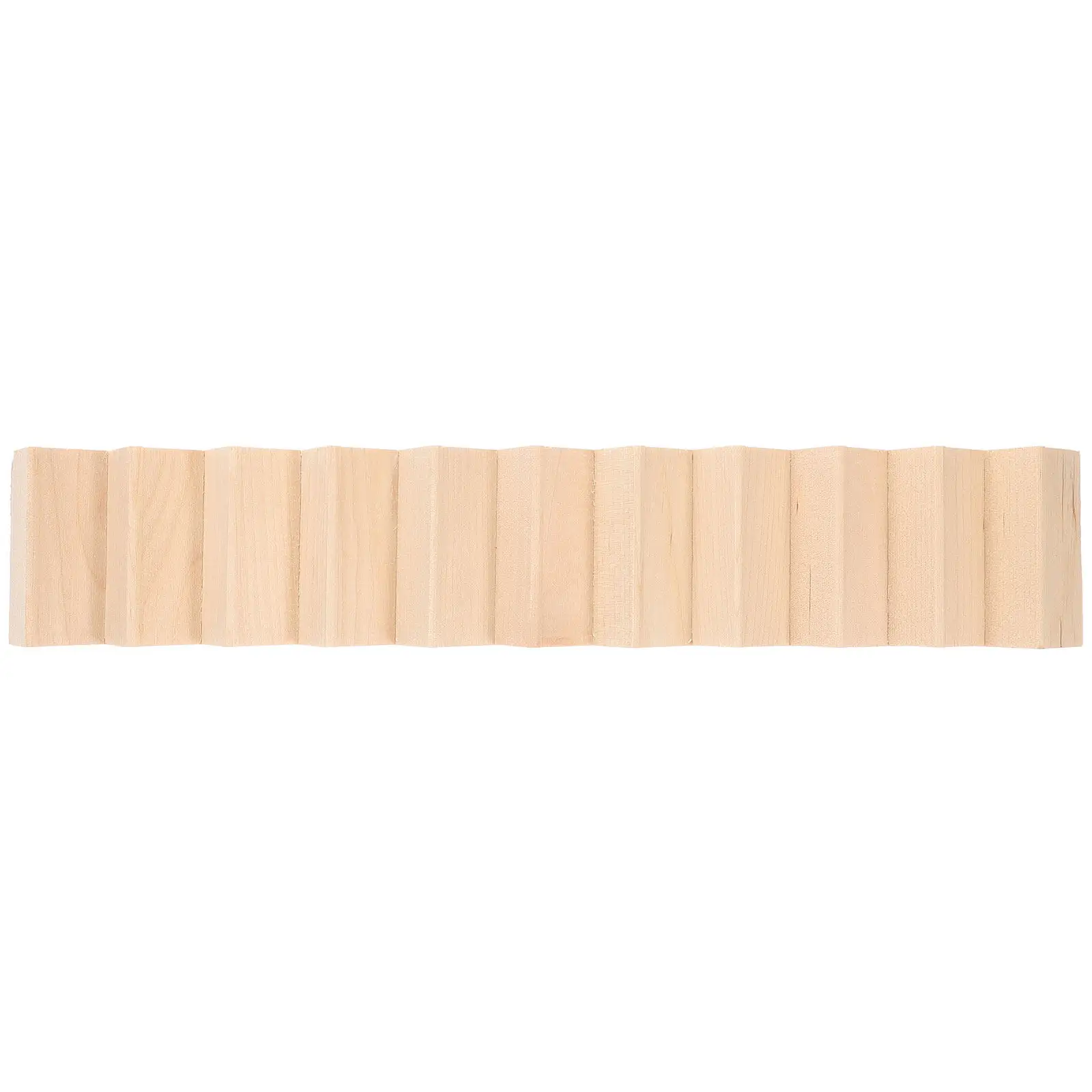 

1Pcs 1:12 Mini House Wooden Stairs Unfinished Straight Ramp Staircase for Miniature House Interior DIY Painting Staining Decor