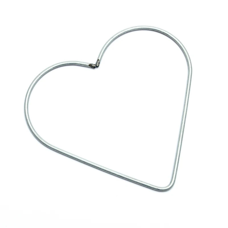 10pcs 50mm-200mm Dream Catcher Circle Round Heart Star Shape Findings Hanging Iron Circles Connector Jewelry Findings