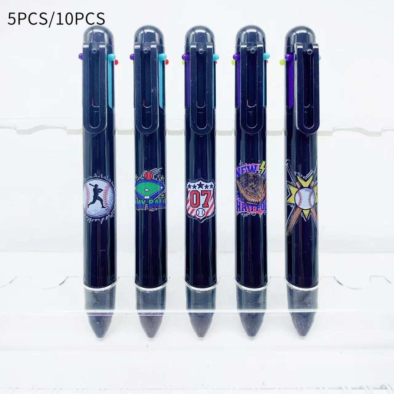 

Hexagonal Ballpoint Ballpoint Pen, 5PCs, 10PCs, 6 PCs, 6mm Round Ballpoint Gift, Student Stationery