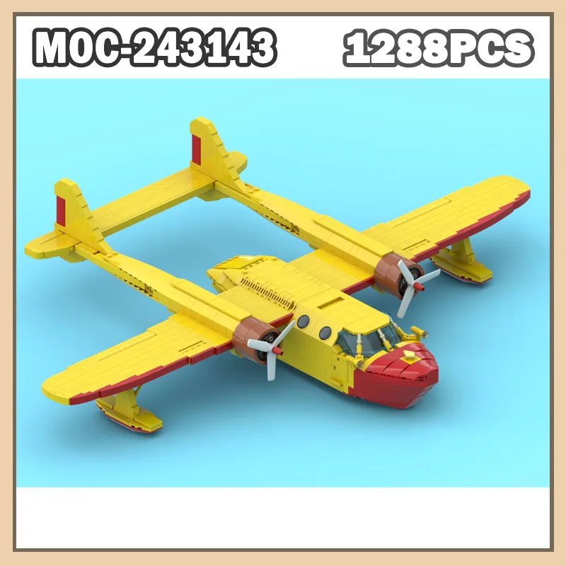 

MOC-243143 Military DIY Model Building Block Particle Assembly Toy Gift Set 1288PCS Space Fighter Model Brick