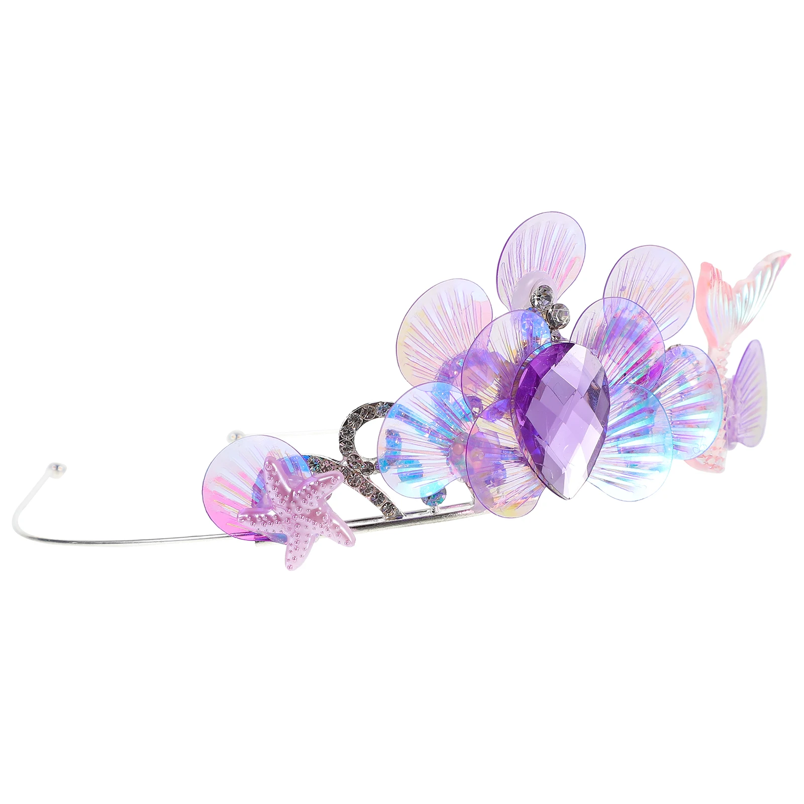 

Mermaid Headband Hair Accessories Lightweight Fashionable Party Favors Holiday Headbands Toddler Cute Headbands Crown