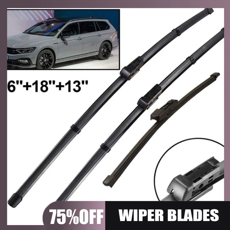 

Suitable for Volkswagen Passat B8 Variant 2017-2023 front and rear wipers 26+18+13 wipers