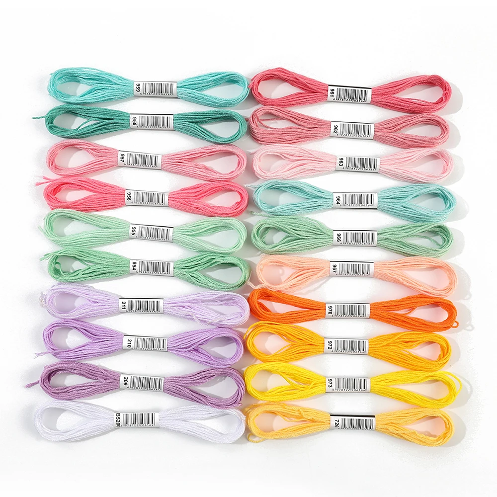 20 colori/set Filo da ricamo S - Embroidery Meaning recensione e prezzo