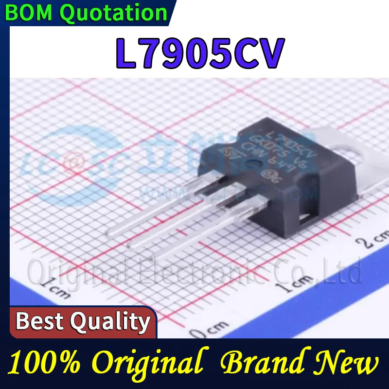 

5 шт. L7905CV В наличии Оригинальные, высокого качества