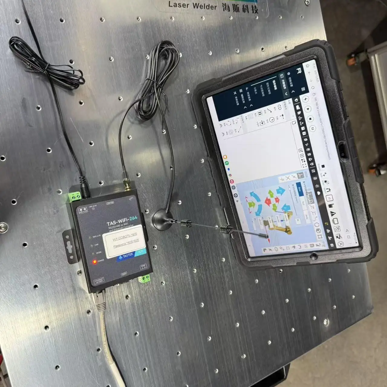 قلادة تعليمية روبوتية تعاونية سهلة التشغيل مع علبة تروس المحرك الأساسية ومكونات PLC لتوصيل روبوتات التحكم #5