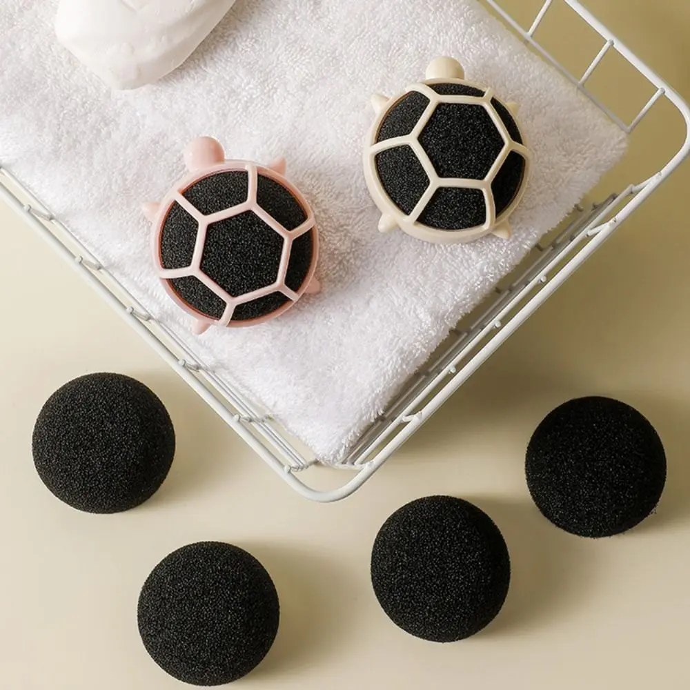 2Pcs Reusable Laundry Lint Catcher Turtle Shape Anti-winding Washer Pet Hair Remover Durable Hair Remover