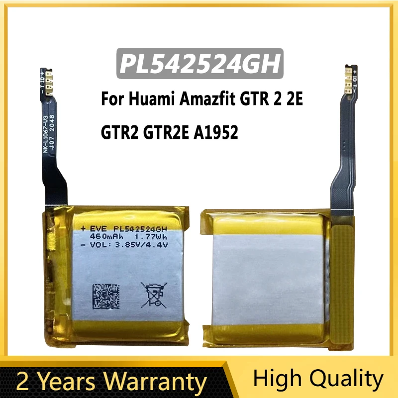 

Литий-ионный аккумулятор PL542524GH для смарт-часов Huami Amazfit GTR 2 2E GTR2 GTR2E aправила PL552624 542524