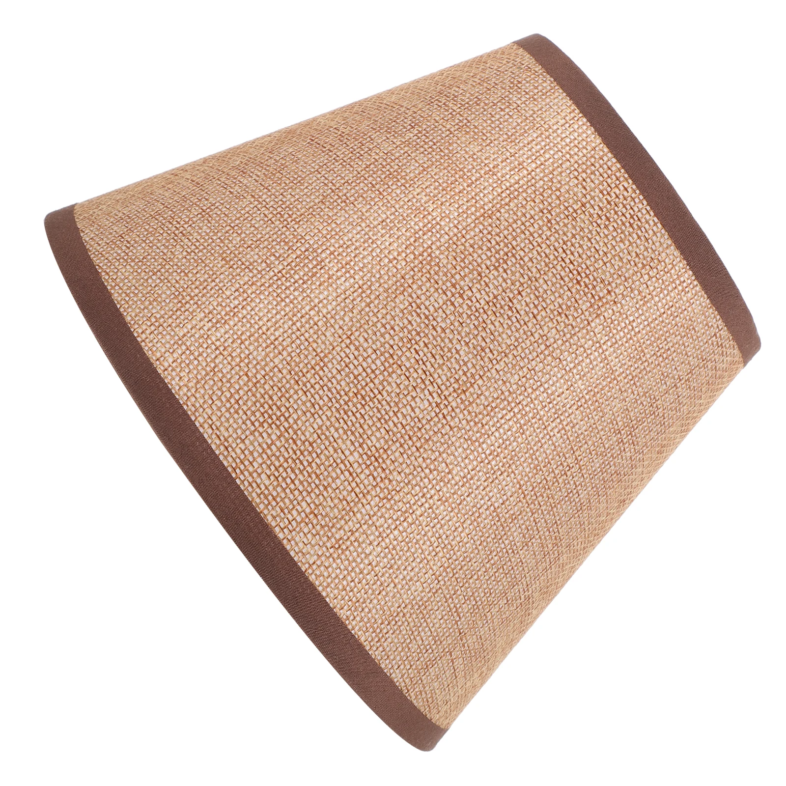 

Fabric Lamp Shade Light Brown Table Desk Floor Bedside Cover Soften Light For Bedroom Living Room Modern Household Lighting