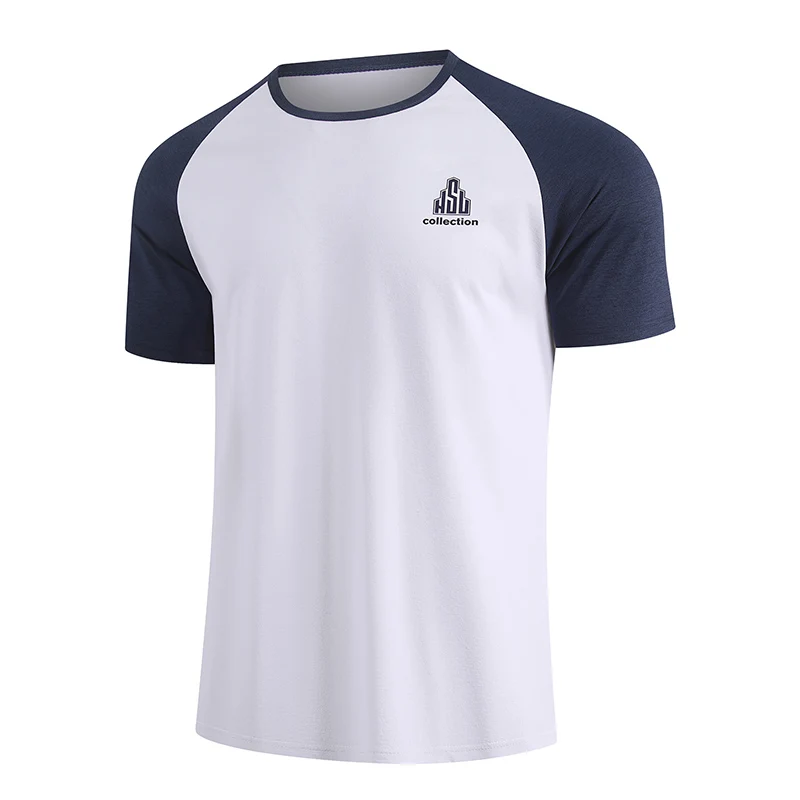 Men's Short Sleeved Spring/Summer Youth Printed Shoulder T-Shirt Quick Drying Breathable Sporty Comfortable And Fashionable image 3