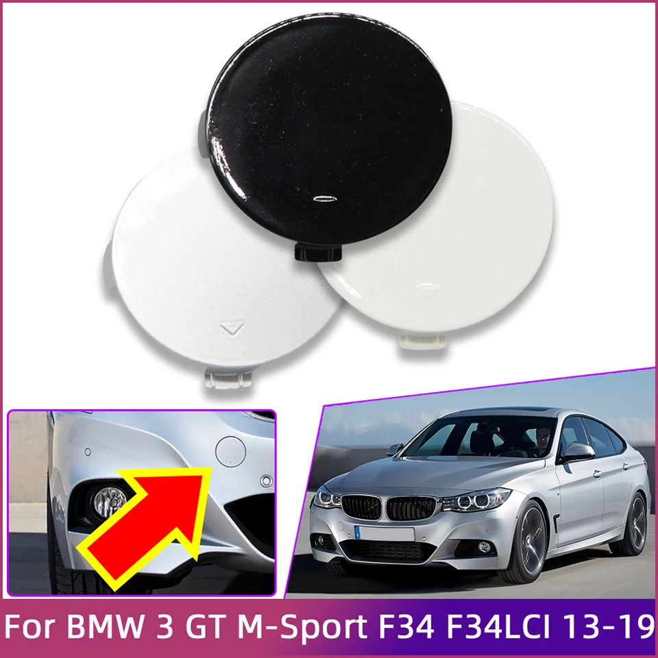 

Передний бампер, буксировочный крюк, крышка, крышка, чехол для крюка для BMW 3 GT Gran Turismo M, посылка 2013-2019 # 51118061552 Окрашенный