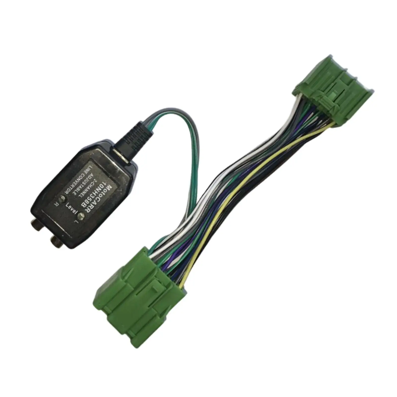 

71-2107 Aftermarket Radio Wiring Harness Add Amplifier Adapter Interface Amp Select for Direct Replaces Supplies Parts