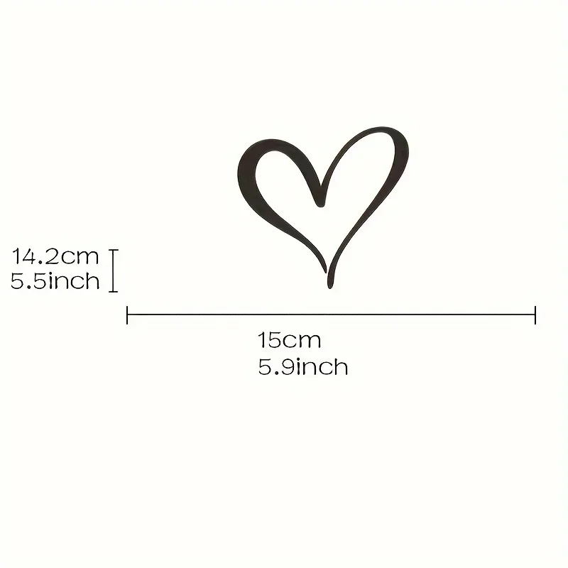 Glossy Reflective Heart Sticker Waterproof Self-Adhesive Vinyl Decal for Car Exterior Window Body Love Decoration