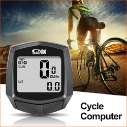 Sunding Wired Bike Computer Multifunction Computer Cycling Speedometer Odometer Waterproof Bicycle Speed Cadence Sensor Hot sale