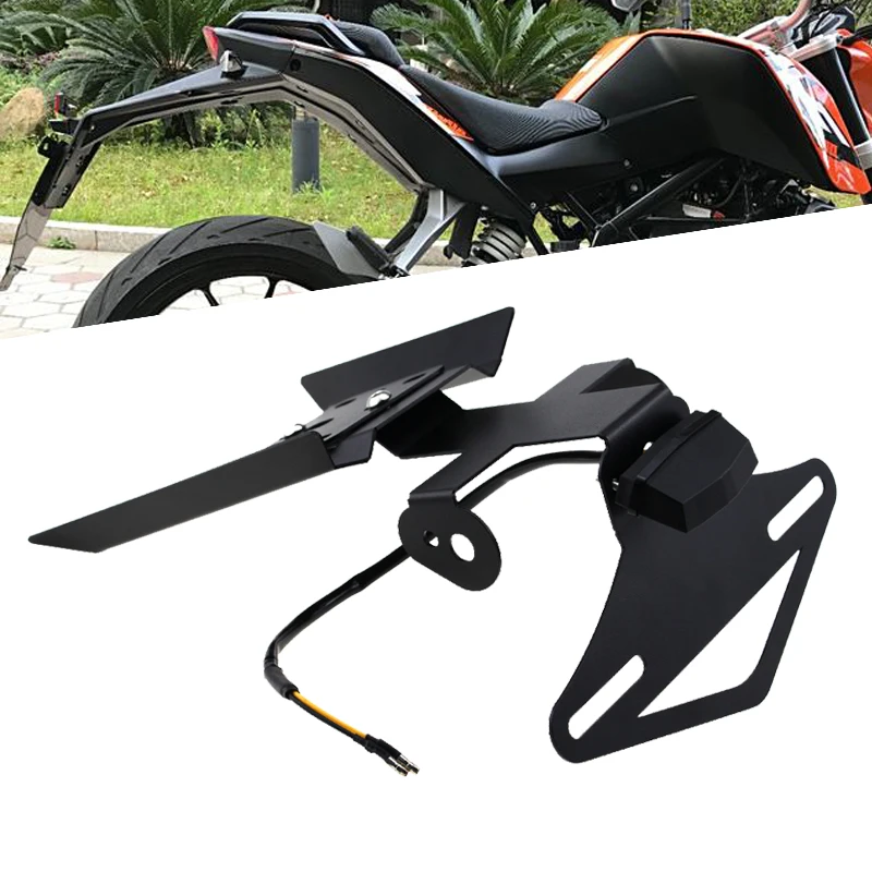 For KTM 125 200 250 390 Duke125/200/250/390 Motorcycle Tail Tidy License Plate Holder Fender Eliminator