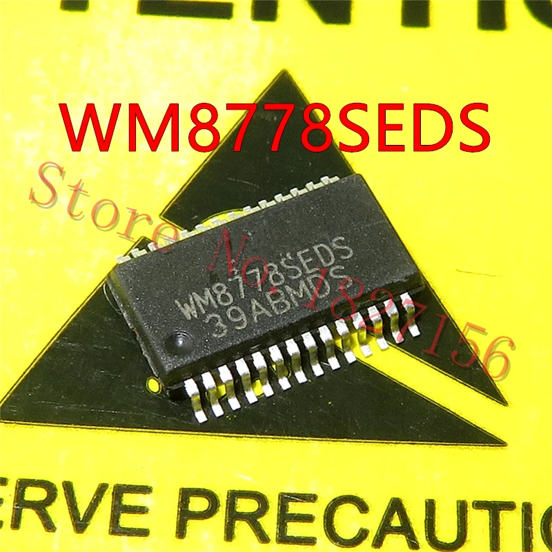 WM8778SEDS WM8778 SSOP28 1PCS   24-bit, 192kHz Stereo CODEC