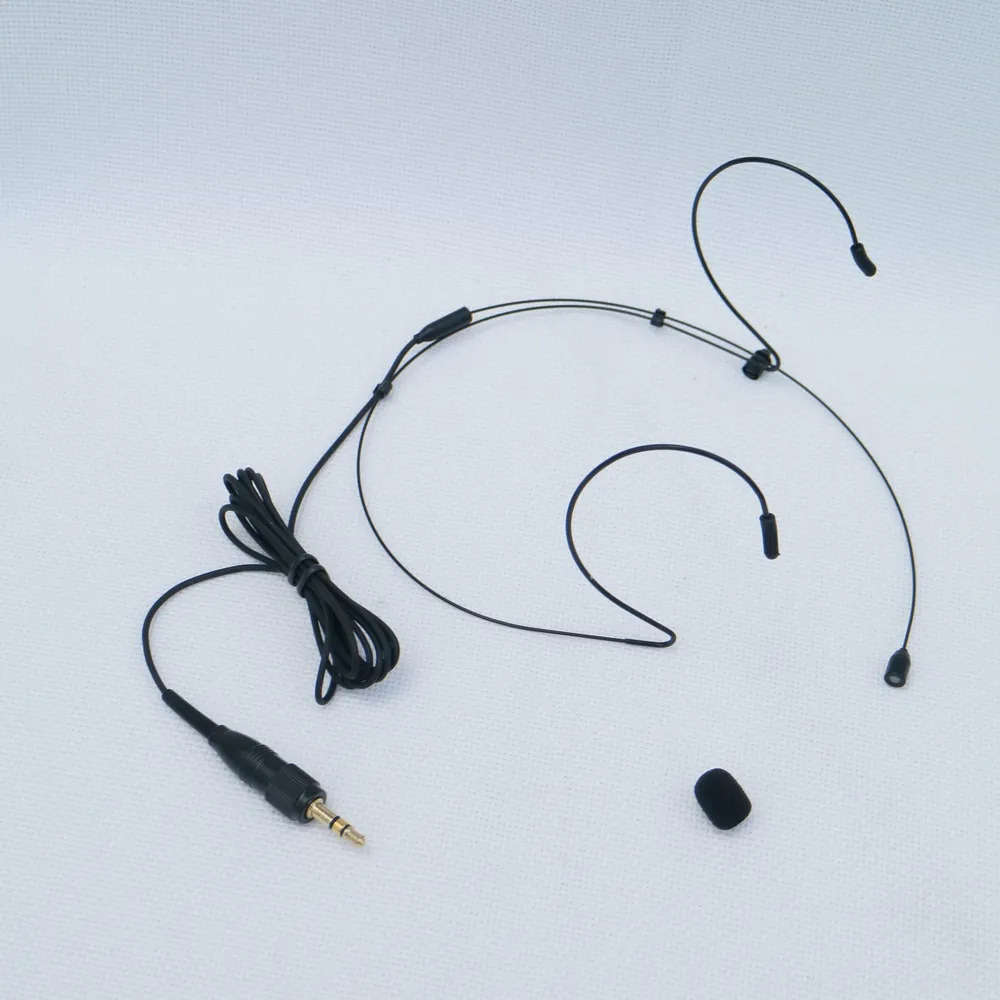 Top Quality ECM88 Headset Microphone For Sony UTX UWP V1 D11 D12 Wirees Mini Transmitter System 3.5mm Lock Omnidirectional Mic