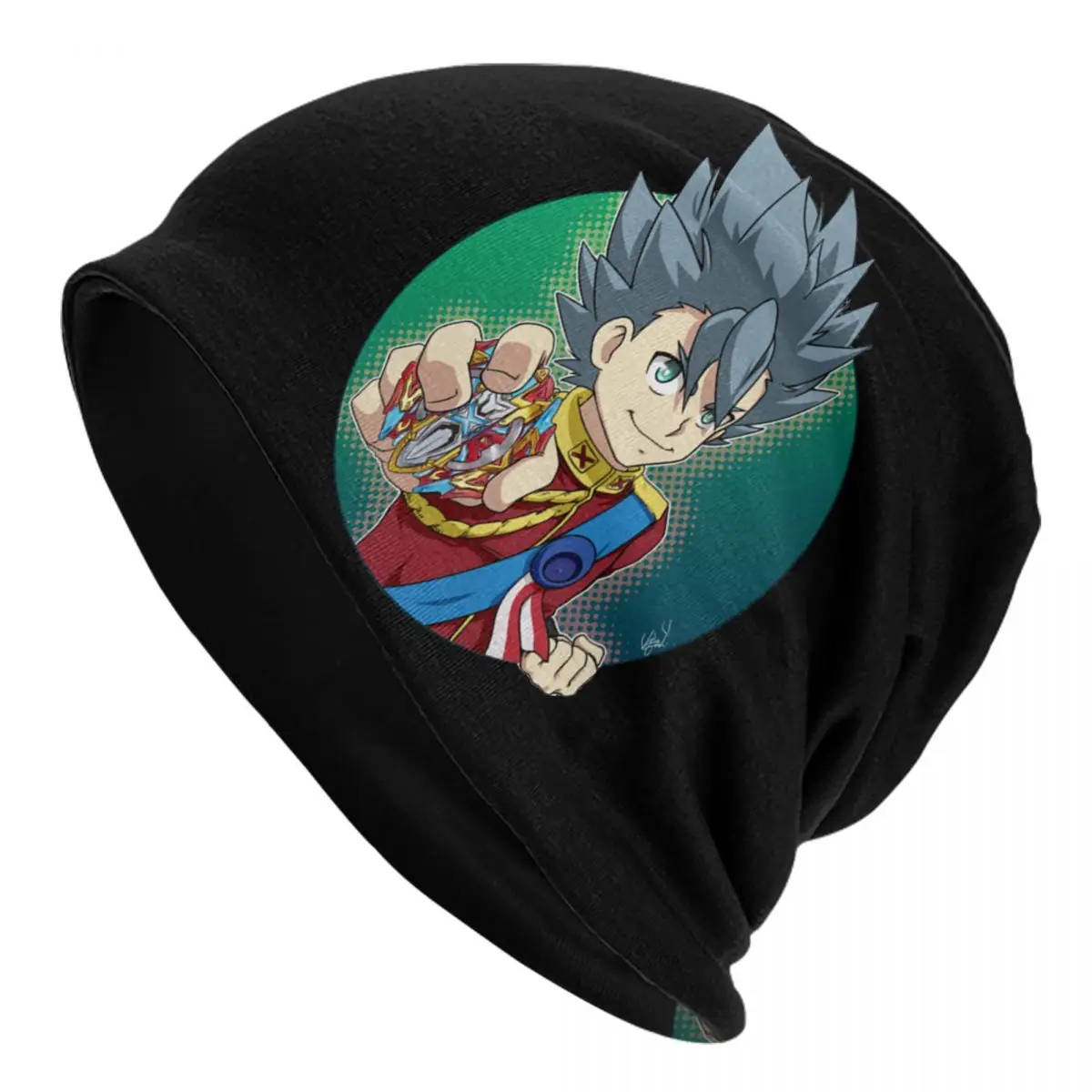 

Xhan Xavier Bogard From Beyblade Burst, шапки унисекс для взрослых, вязаная шапка с капюшоном, теплые шапки в стиле хип-хоп, осенне-зимние шапки Skullies