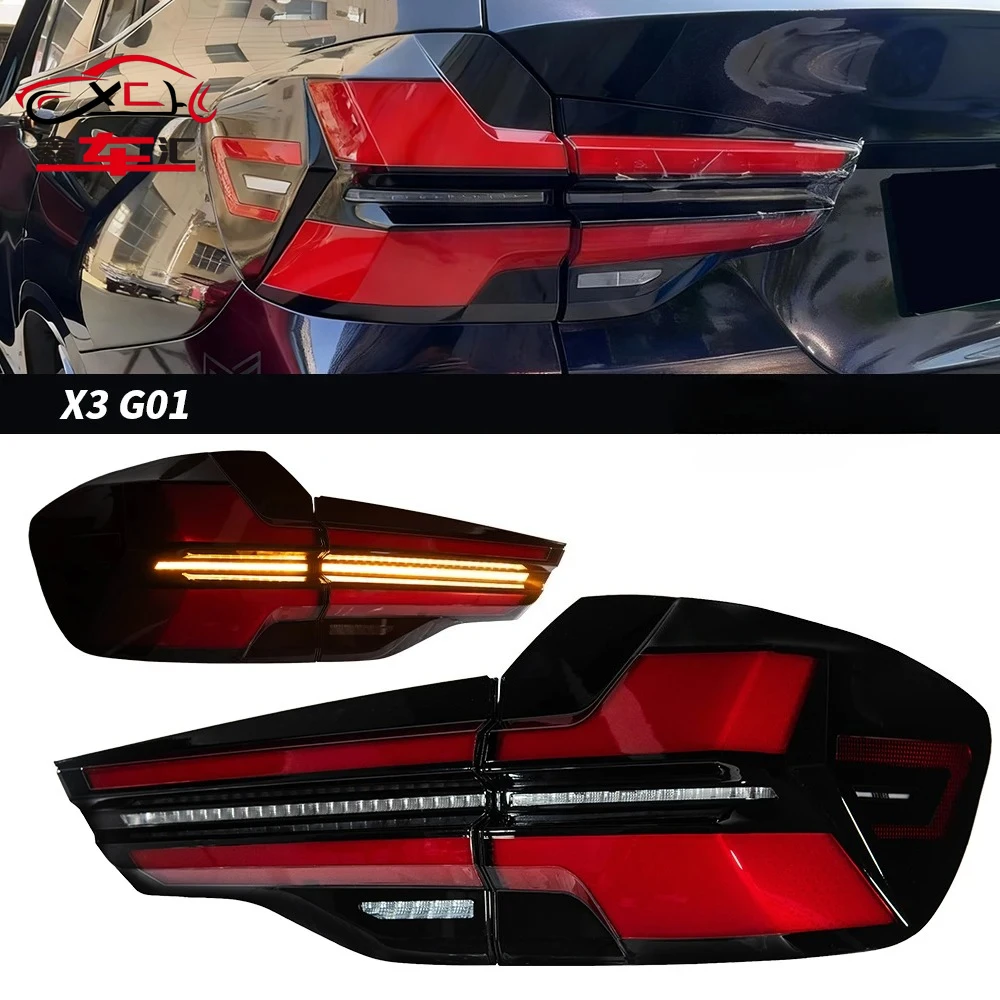 

Auto Parts For BMW X3 LED Taillight 2018-2022 G01 G08 LCI Style Steering signal Brake reversing light Car Accesorios Modified