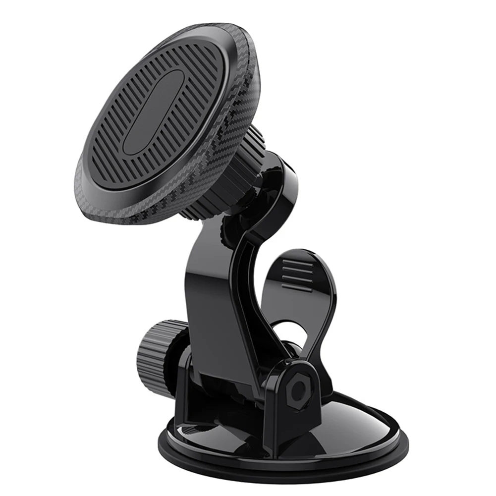 Suporte Magnético para Telefone para Carro, Suporte de Telefone Dobrável em Material ABS, Alinhamento Automático, Compatível com Estradas Irregulares