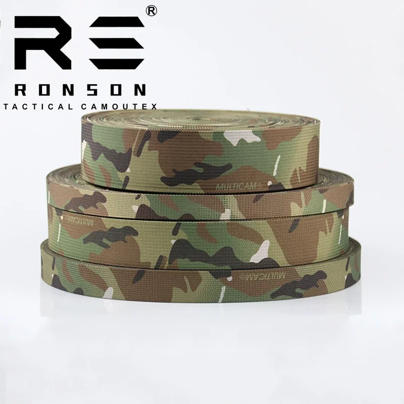 

Тактический нейлоновый ремешок, лямка MC/MCBK/MCTP, 25 мм, камуфляжная лямка для уличного рюкзака, 25 мм, спортивная обувь, обувь для собак с принтом