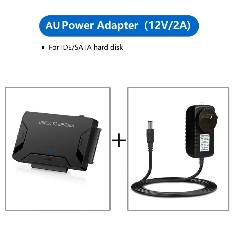 Convertitore Ultra Recovery USB 3.0 Sata HDD SSD Convertitore di trasferimento dati per unità disco rigido Cavo adattatore SATA