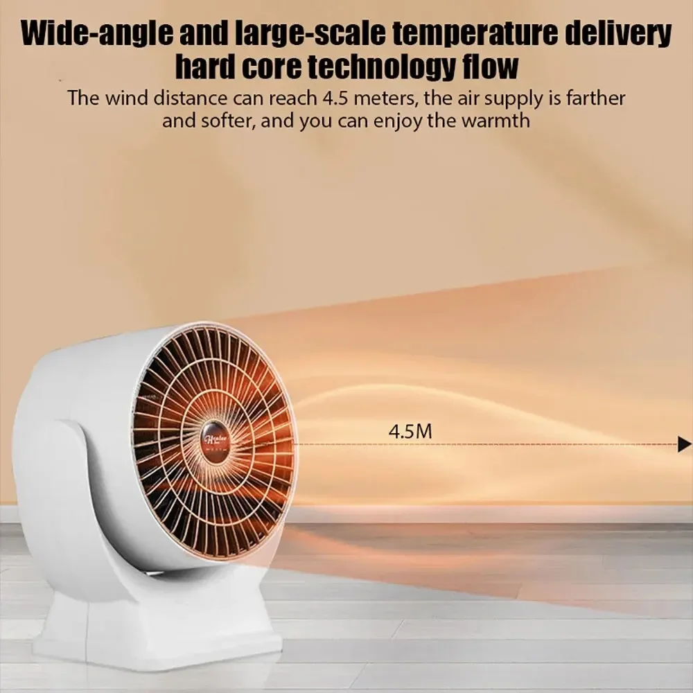 

Heater Low Noise Air Heater for Office Room Mini Desktop Fan Heater Winter Heating Warmer Fast Heating