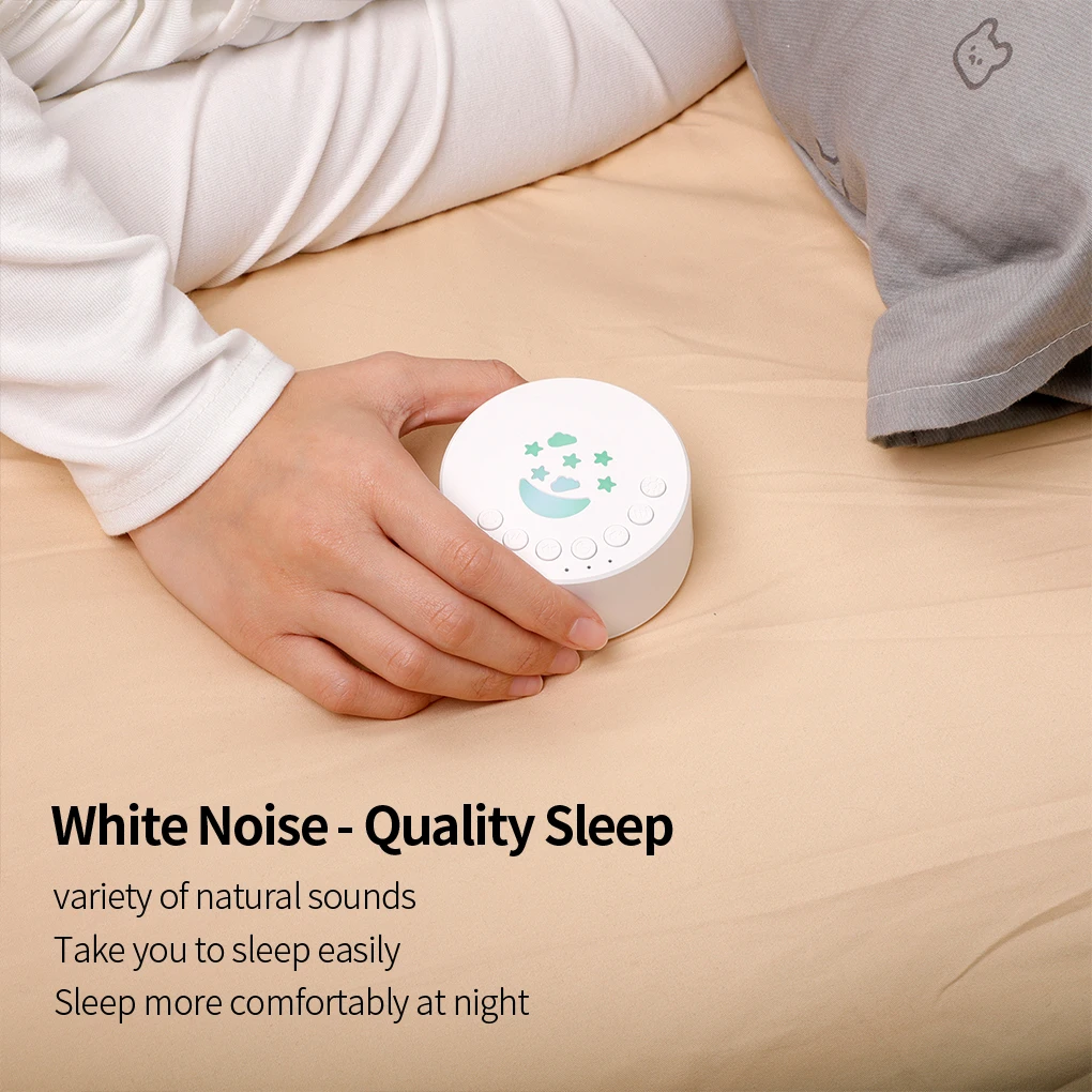 ABS Music Sleep Machine - Ambiance For Better Sleep Lightweight And Convenient Lightweight And Convenient To Carry