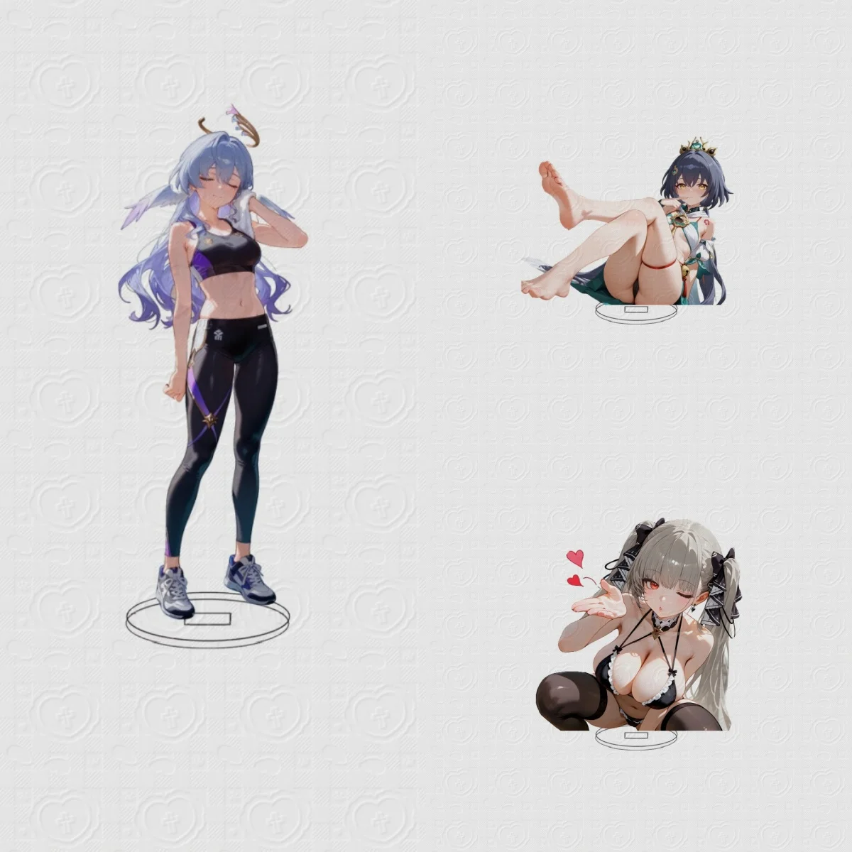 

15CM HOT Anime sexy Blue Archive Acrylic Cosplay Charm Characters Ornament Accessories Good Christmas Gifts