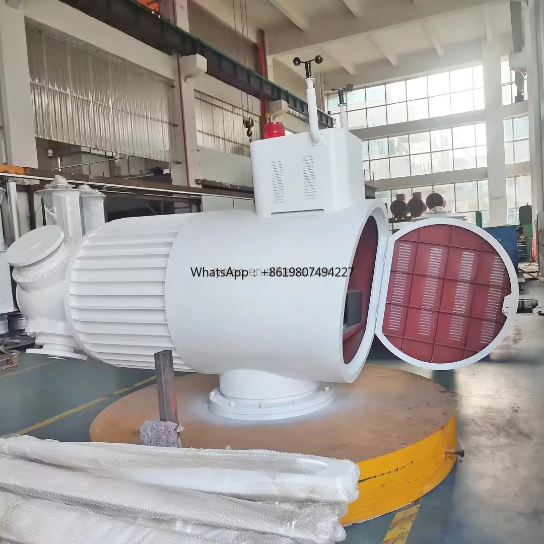 RY 500kw Wind Turbine 200kw 100kw 80kw 50kw Alternator Generator 380V 420V Horizontal Axis Permanent Magnet Generation System