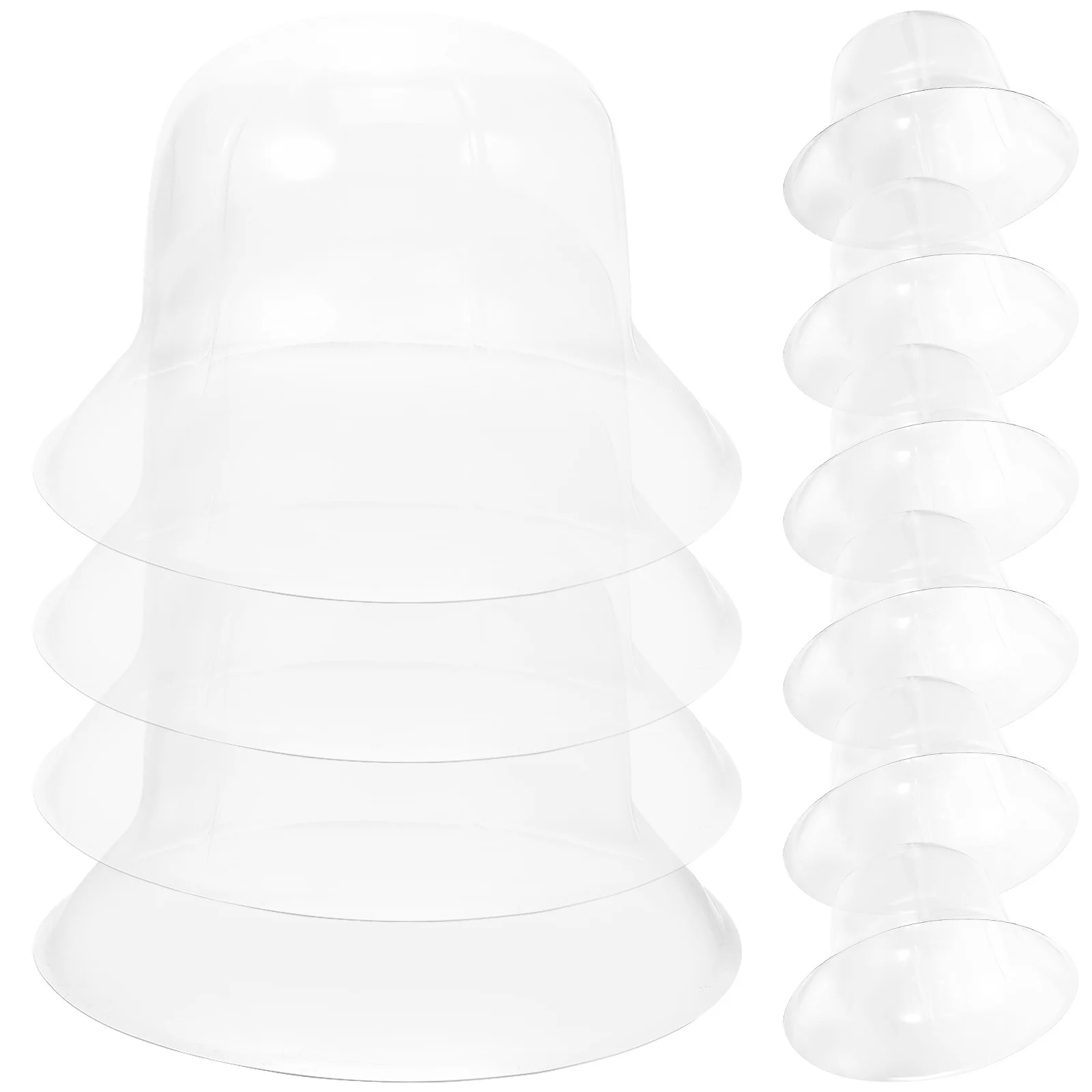 

10pcs Inner Rack Shaper Round Head Fisherman Cowboy Bucket Cap Holder Inner St Storage ganizer Hat Peaked Hat Insert Rack