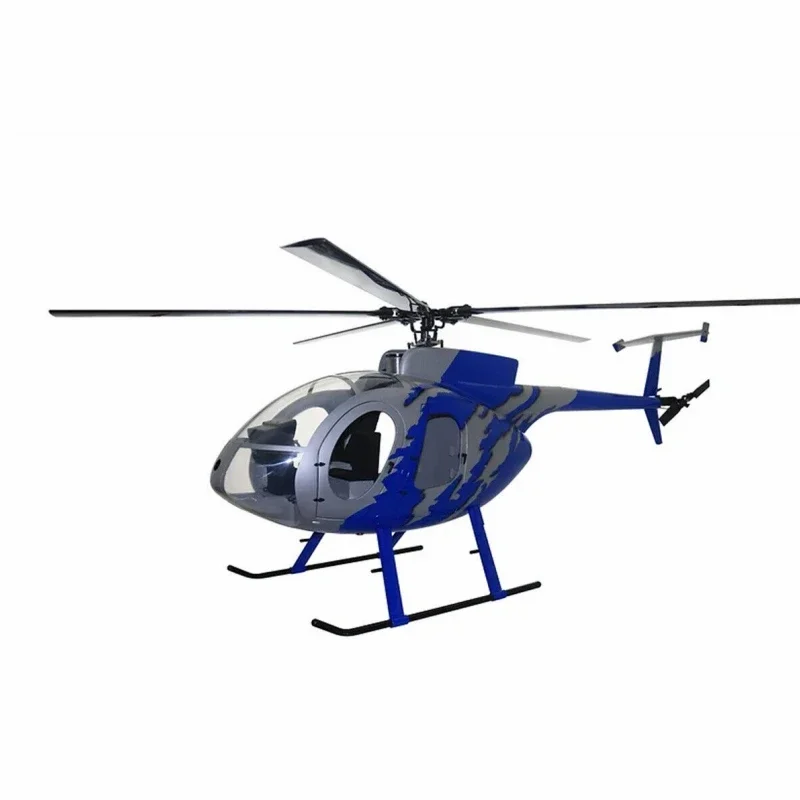 600 Size MD500E RC Helicopter Scale Fuselage with Mechanic Glassfiber Aircraft Model Shell